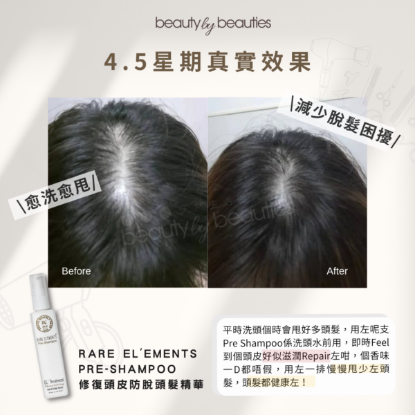 RARE ELEMENTS PRE-SHAMPOO 修復頭皮防脫頭髮精華