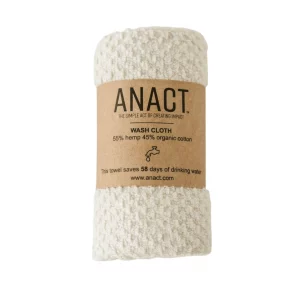 Anact 抗菌有機大麻棉潔面巾