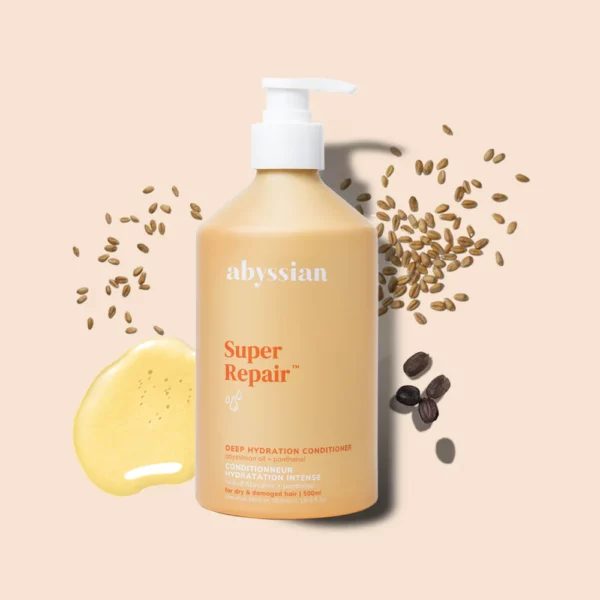 潤髮滋潤，漂染燙、受損開叉適用！Abyssian Super Repair 深層修復護髮乳(無矽) 500ml - Image 4