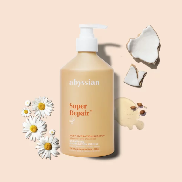 漂染燙、受損開叉適用！Abyssian Super Repair 深層修復洗髮水(無矽) 500ml - Image 3