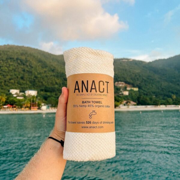 ANACT 抗菌有機大麻棉浴巾 - Image 6