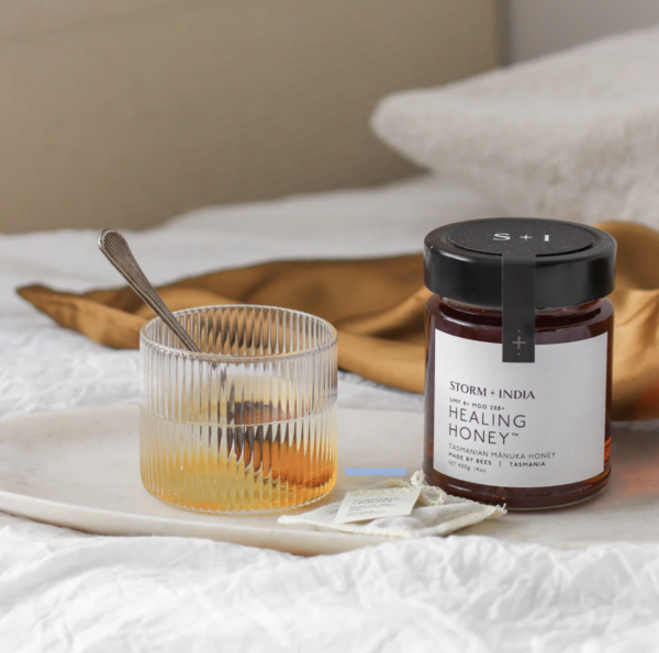 【限時半價】滋潤喉嚨、抗炎美肌、增強免疫力  | Storm+India MANUKA Honey野生麥蘆卡蜂蜜UMF8+ MGO 208+ (400g) - Image 3
