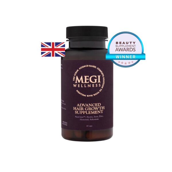 【升級配方】由內補充，防脫生髮， 頭髮急急長！Megi Wellness英國天然爆髮丸60粒裝