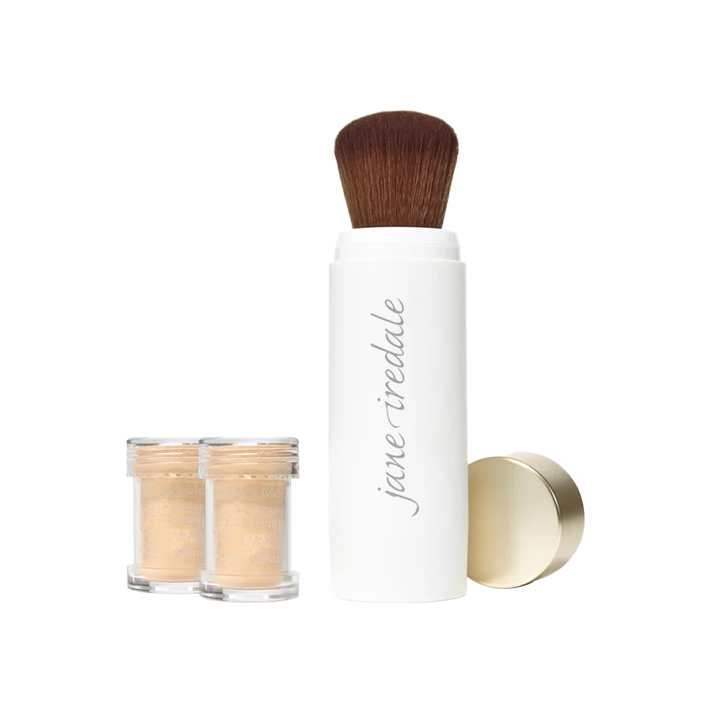 Jane Iredale 天然物理防曬粉SPF 30 PA+++ (連2個補充裝）