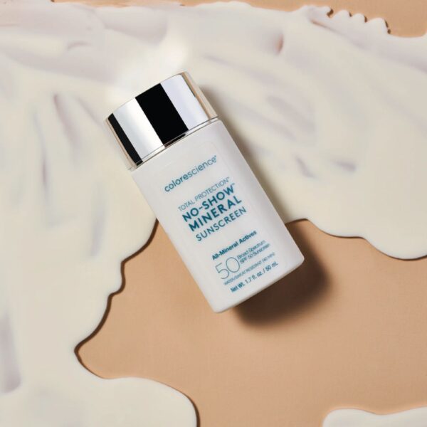 超透薄不泛白！Colorescience Total Protection No-Show SPF 50物理防曬(無色)50ml